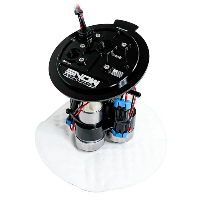 Snow Performance 2005+ Dodge Charger / 2005+ Dodge Challenger Race Fuel Hat – Dual Pump