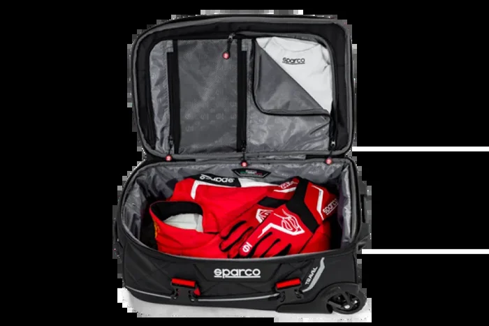 Sparco Bag Travel BLK/RED7.0 lb
