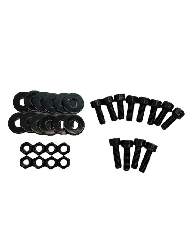Sparco Seat Hardware Spacer Kit Side Mount – Black Zinc