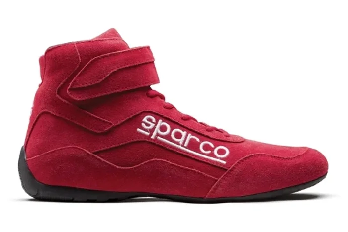 Sparco Shoe Race 2 Size 7.5 – Red