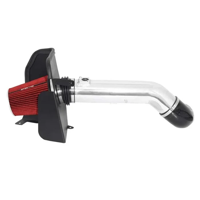 Spectre 09-12 GM Truck V8-4.8/5.3/6.0L F/I Air Intake Kit – Polished w/Red Filter