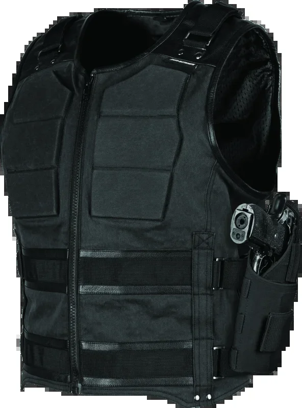 Speed and Strength True Grit Armored Vest Black – Large