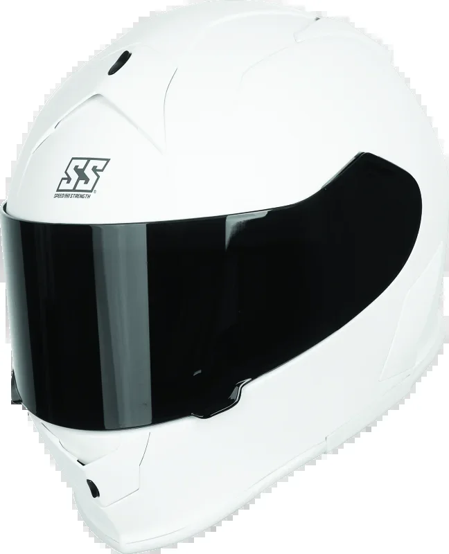 Speed Helmet and Strength SS900 Solid Speed Helmet Matte White – XS4.6 lb