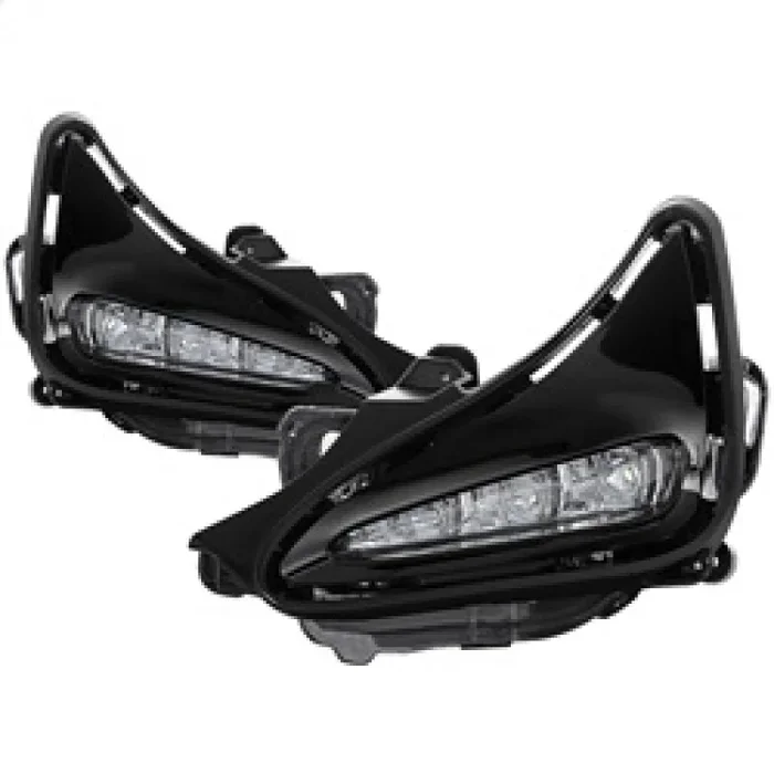 Spyder 2017+ Toyota Corolla OEM LED Fog Lights w/Switch – Clear (FL-TCO17-LED-C)