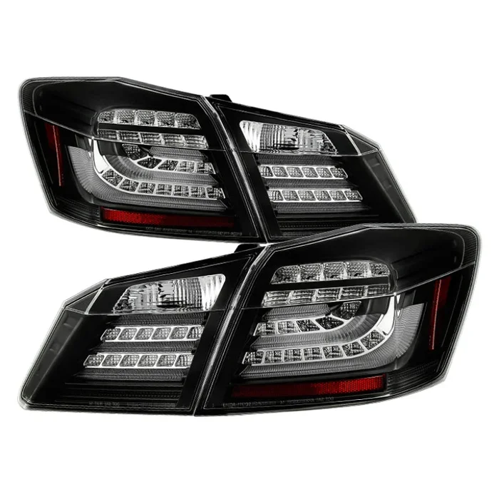 Spyder Honda Accord 2013-2015 4DR LED Tail Lights – Black ALT-YD-HA13LED-LED-BK