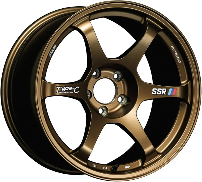 SSR Type-C Forged 18×9.5 +45 5/100 – Racing Bronze Wheel