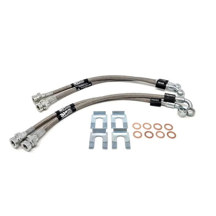 Stainless Brake Line Kit – Axle to Caliper – ’93-97 Land Cruiser / LX 450 with ABS