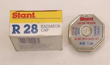 Stant R28 Radiator Cap 7 lbs 52-53 Ford Big Six 51 Jeep 4 CJ-3A (See Desc 4 Fit)