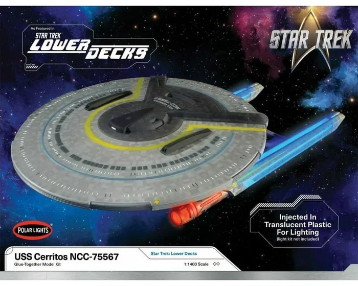 Star Trek Lower Decks U.S.S. Cerritos Plastic Model Kit
