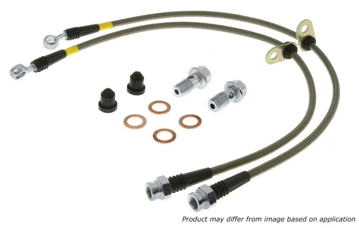 StopTech 00-06 BMW X5 Stainless Steel Front Brake Line Kit0.46 lb