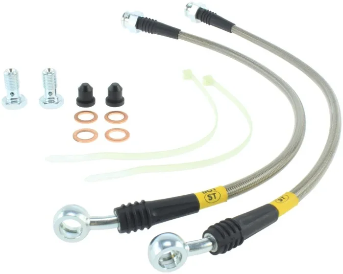 StopTech 05-10 Jeep Grand Cherokee Stainless Steel Front Brake Lines0.47 lb