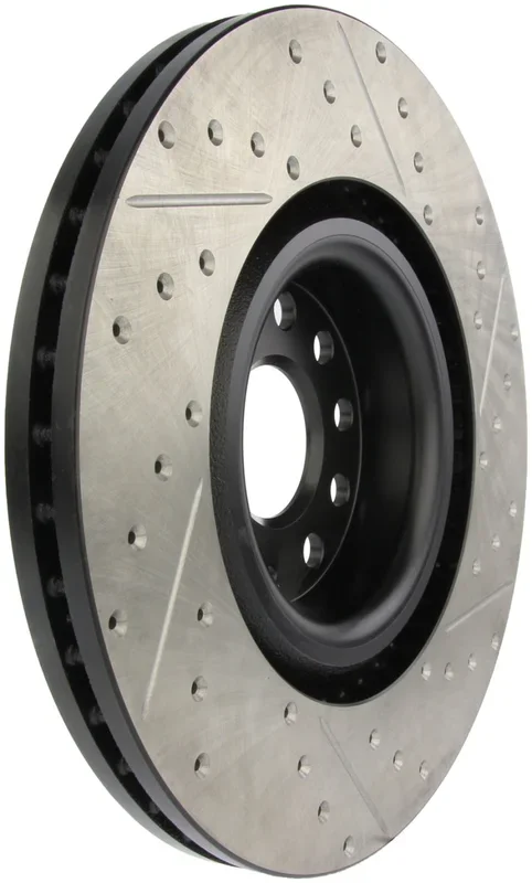 StopTech 09 VW Passat CC / 06-09 Passat Slotted & Drilled Right Front Rotor27.3 lb