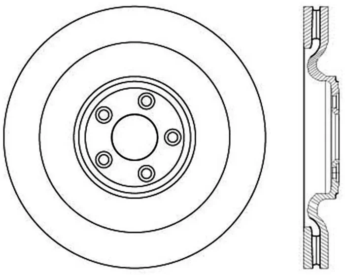 StopTech Drilled Sport Brake Rotor