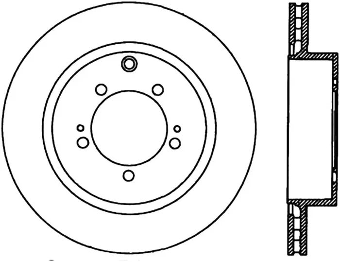 StopTech Slotted & Drilled Sport Brake Rotor15.6 lb