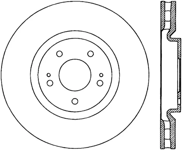 StopTech Slotted & Drilled Sport Brake Rotor22.0 lb