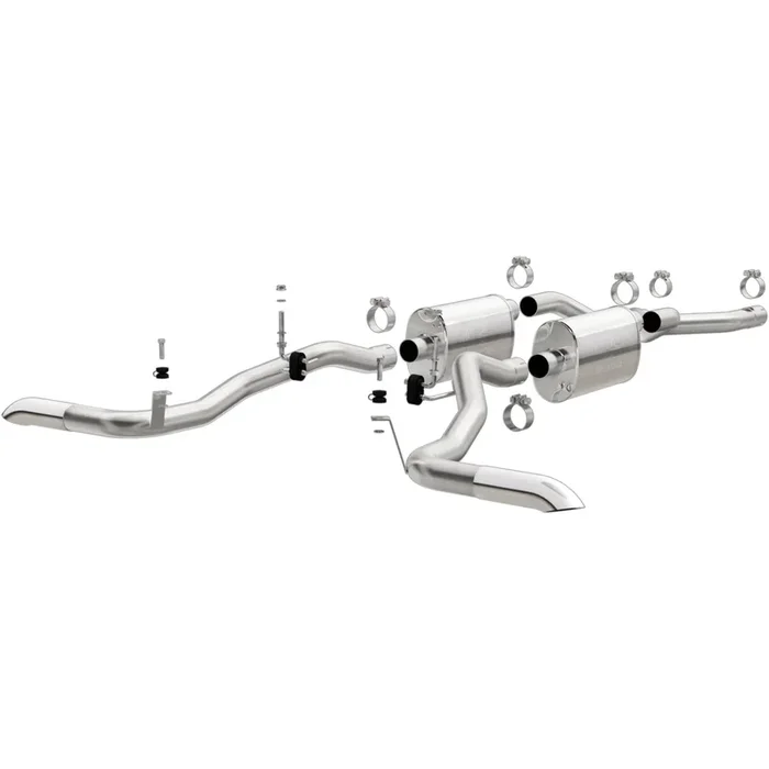 Street Series Stainless Crossmember-Back System56.0 lb