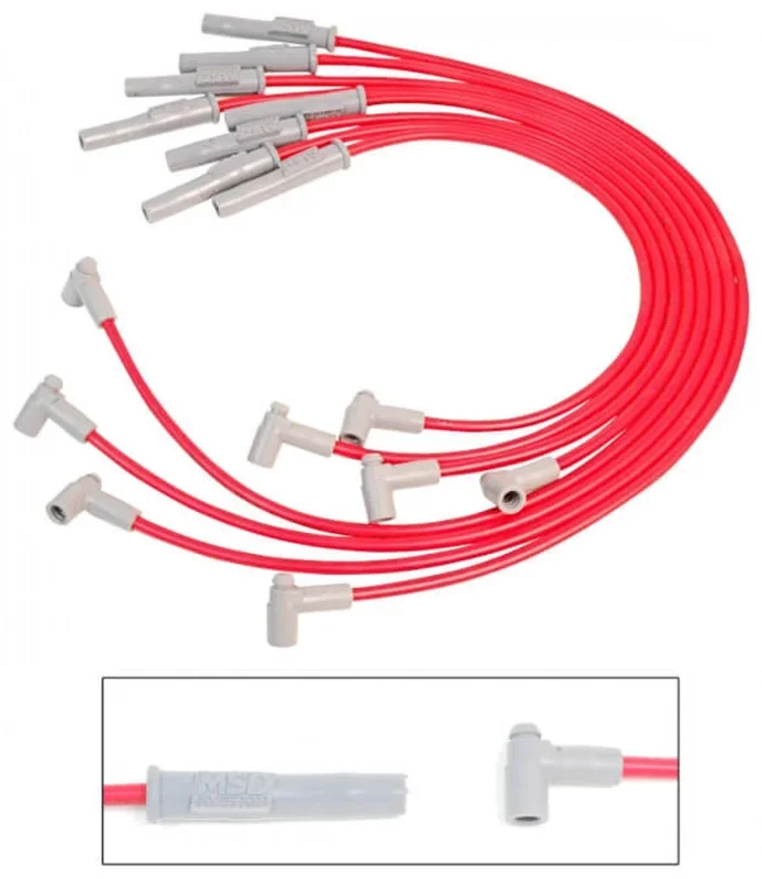 Super Conductor Spark Plug Wire Set, Chevy 454 ’75-On HEI