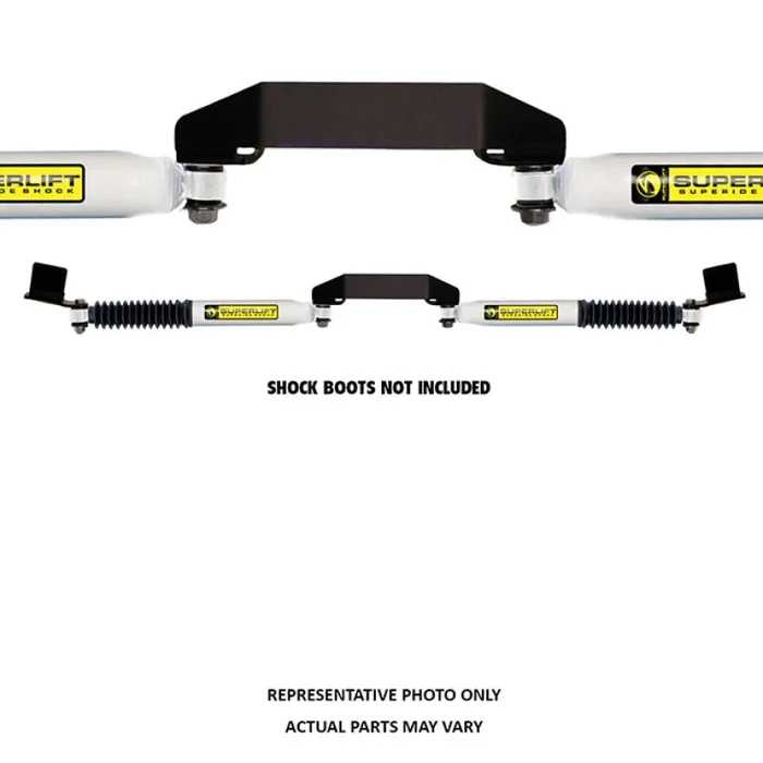 Superlift 05-07 Ford F-250/350 4WD Dual Steering Stabilizer Kit – SR (Hydraulic)