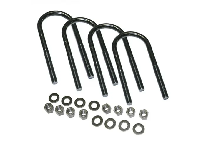 Superlift U-Bolt 4 Pack 1/2×2 3/4×6 Round w/ Hardware
