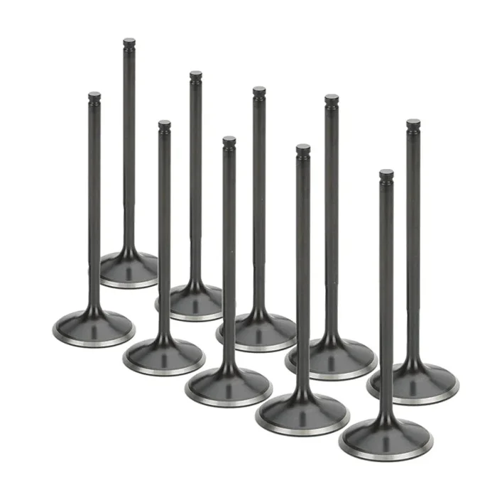 Supertech Audi/VW 2.0T FSI 16V Black Nitrided Intake Valve – Set of 10