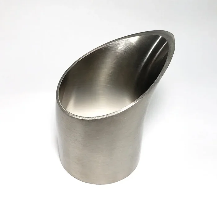 Ticon Industries Sequence Manufacturing SS304 2in Teardrop Exhaust Tip0.26 lb