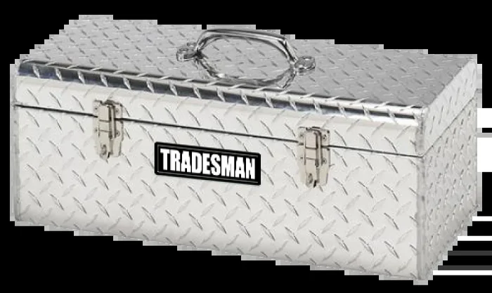Tradesman Aluminum Handheld Tool Box (24in.) – Brite