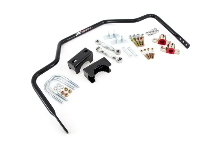 UMI Performance 1964-1972 GM A-Body 1S Tubular Rear Sway Bar, Chassis Mounted