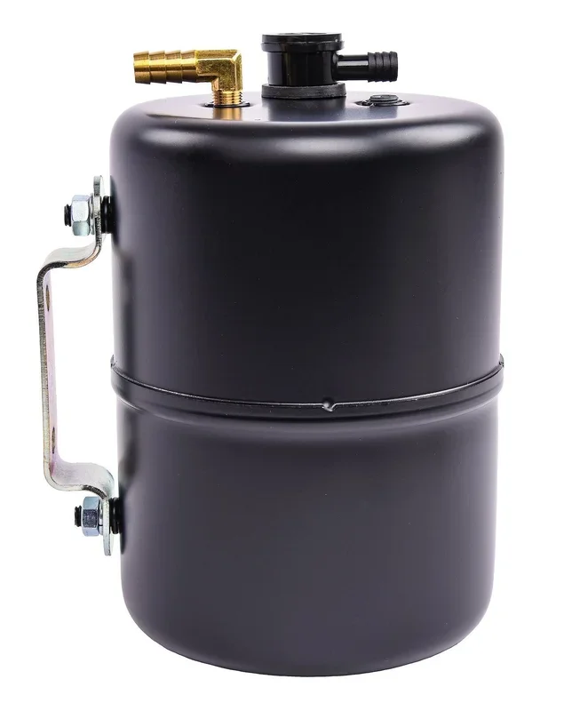 VACUUM CANISTER KIT,STEEL,BLACK