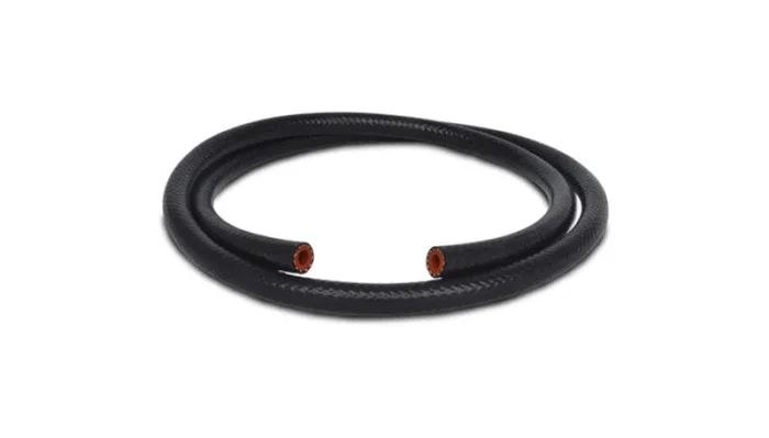 Vibrant 1/2in (13mm) I.D. x 5 ft. Silicon Heater Hose reinforced – Black