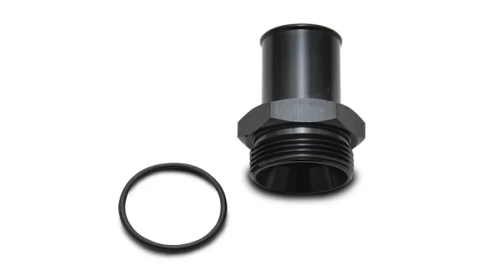 Vibrant 1.50in Hose Barb to 20 ORB Male w/ O-Ring – Aluminum