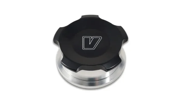 Vibrant 1.5in OD Aluminum Weld Bungs w/ Black Anodized Threaded Cap (incl. O-Ring)0.1 lb