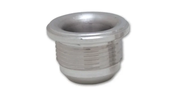 Vibrant -16 AN Male Weld Bung (1-5/8in Flange OD) – Aluminum