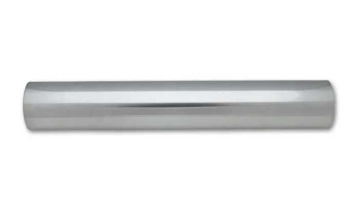 Vibrant 1in O.D. Universal Aluminum Tubing (18in Long Straight Pipe) – Polished