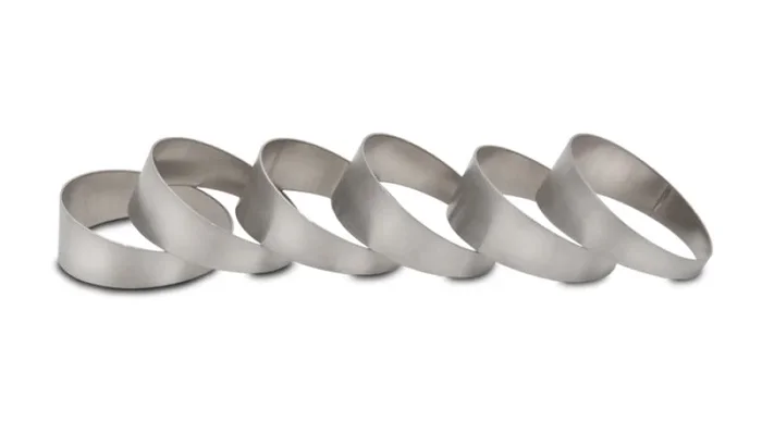 Vibrant 3.0in. O.D. Titanium Pie Cuts – Bag of 6
