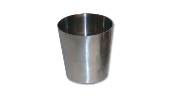 Vibrant 3.0in x 1.5in T304 Stainless Steel Straight Reducer – 6in Length