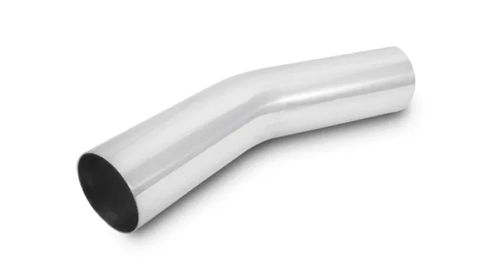 Vibrant 3.5in O.D. Universal Aluminum Tubing (30 degree Bend) – Polished