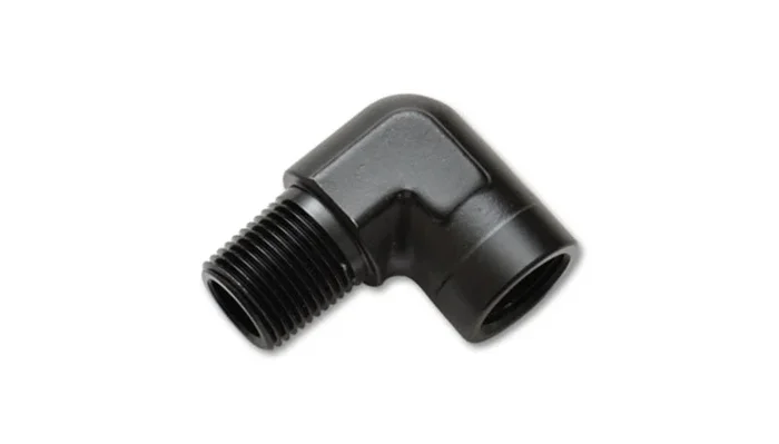 Vibrant 3/8in NPT Female to Male 90 Degree Pipe Adapter Fitting0.09 lb