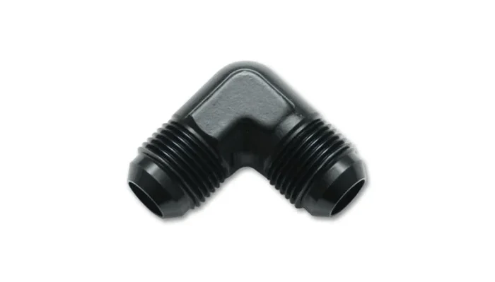 Vibrant -3AN 90deg Flare Union Fitting – Aluminum