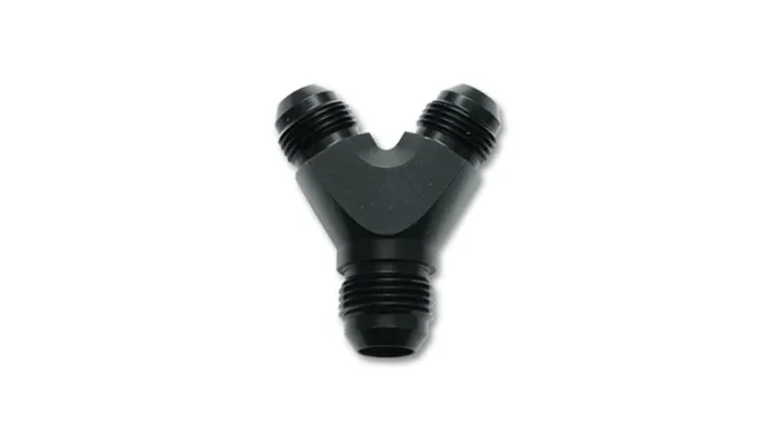 Vibrant -3AN x -3AN x -3AN Y-Adapter Fitting – Aluminum