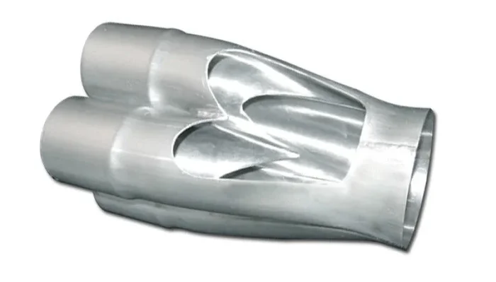 Vibrant 4-1 SS Merge Collectors (1-7/8in Inlet Slipover ID 3in Merge Outlet OD) – Sold Individually
