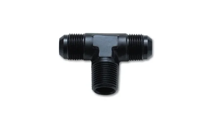 Vibrant -4AN x 1/8in NPT Flare to Pipe Tee Adapter Fitting – Aluminum0.03 lb