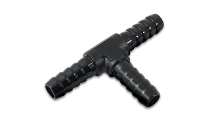 Vibrant 5/16 Barbed Tee Adapter – Aluminum