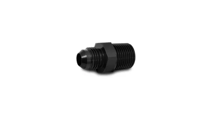 Vibrant -6AN to 1/2in NPT Straight Adapter Fitting – Aluminum0.05 lb