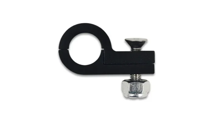 Vibrant Billet P-Clamp 3/8in ID – Anodized Black