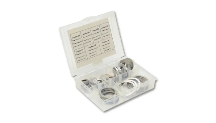Vibrant Box Set of Crush Washers – 10 of each Size: -3AN to -16AN