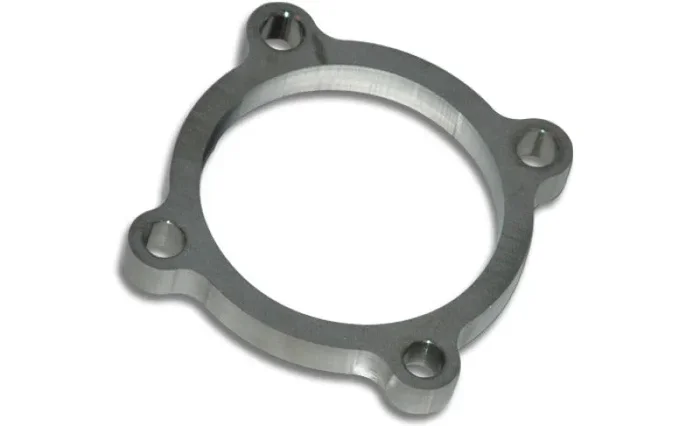 Vibrant GT series / T3 Discharge Flange (4 Bolt) with 3in Inlet ID Mild Steel 1/2in Thick0.6 lb