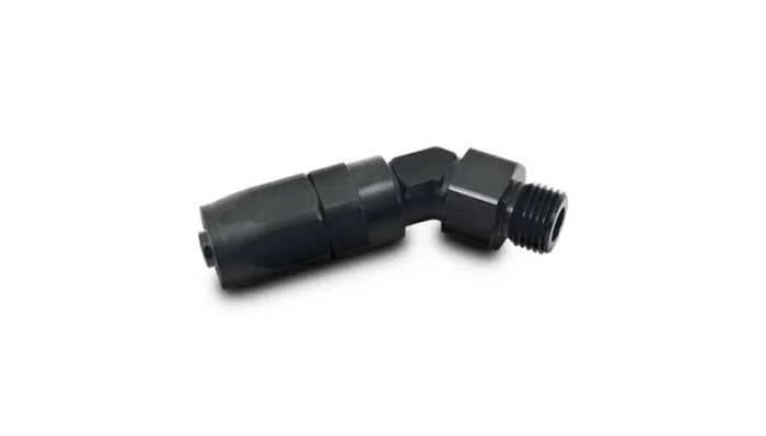 Vibrant Male -8AN 45 Degree Hose End Fitting – 3/4-16 Thread (8)0.16 lb