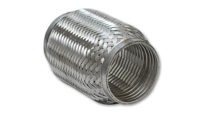 Vibrant SS Turbo FLEX Coupling with Interlock Liner 3in inlet/outlet x 8in long2.8 lb