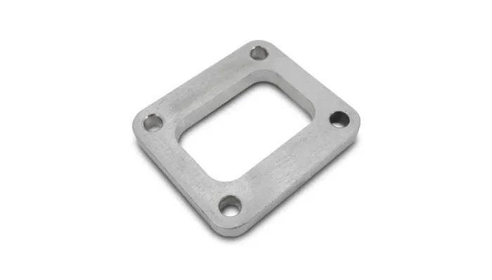 Vibrant T04 Turbo Inlet Flange (Rectangular Inlet) T304 SS 1/2in Thick1.4 lb