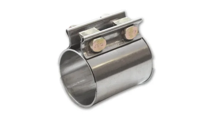 Vibrant TC Series Heavy Duty SS Exhaust Sleeve Butt Joint Clamp for 2.75in O.D. Tubing1.6 lb